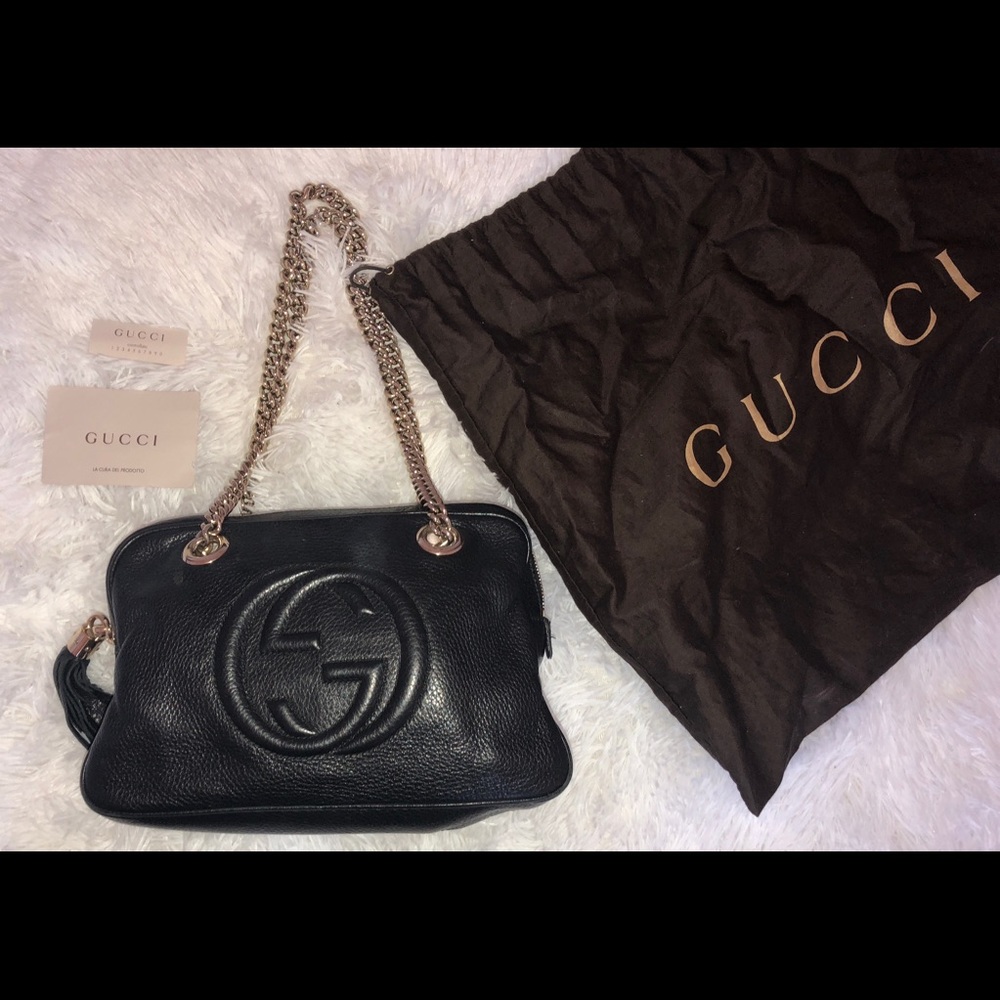 Gucci Soho Double Chain Disco bag